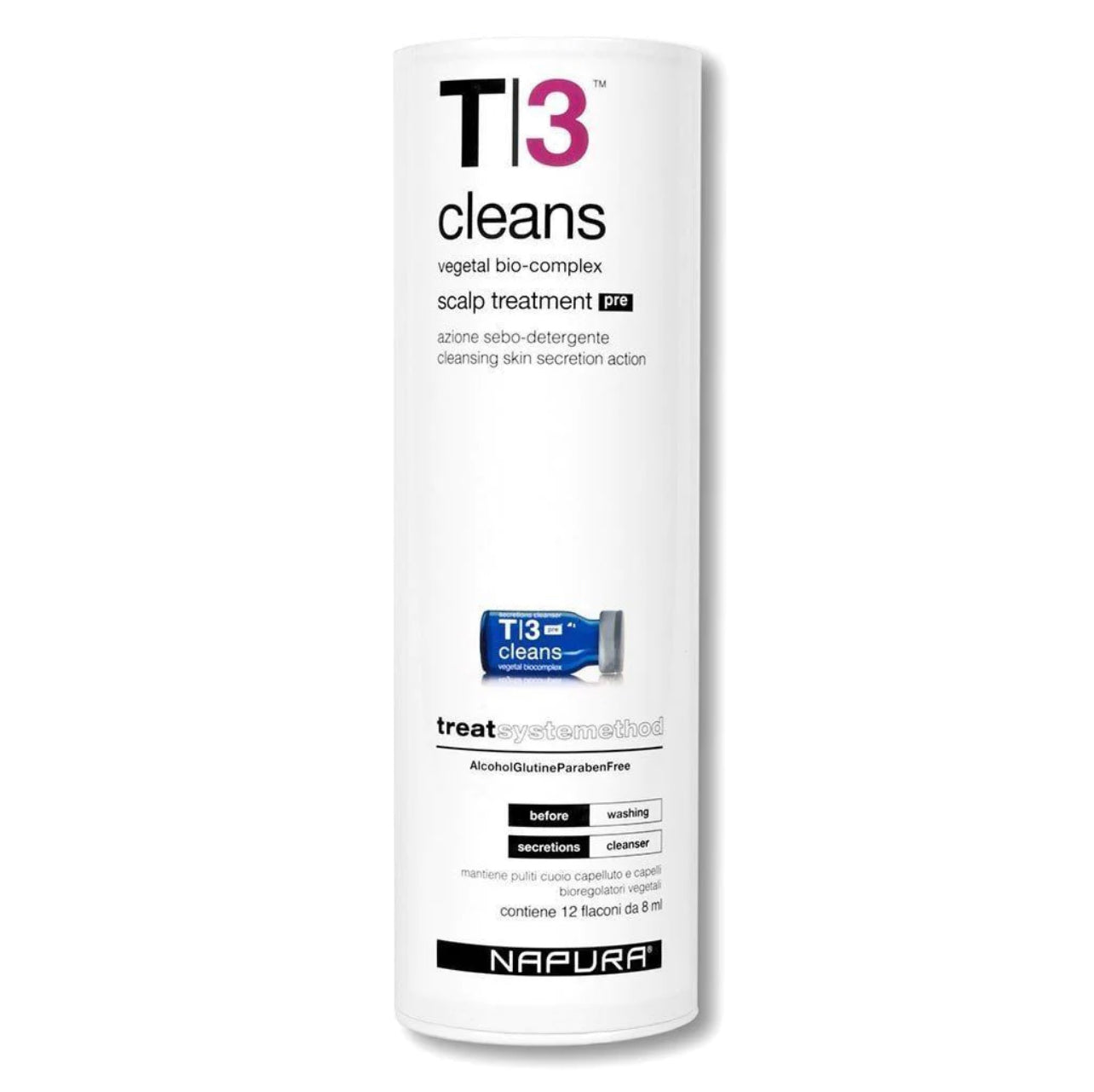 T3 CLEANS - Pre (12x8ml)