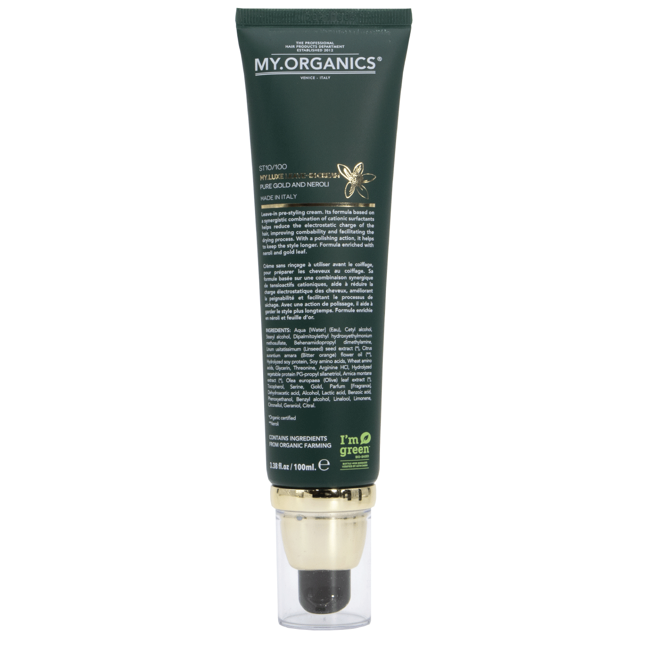 MY.LUXE Leave-In Cream - Pure Gold and Neroli (100ml)