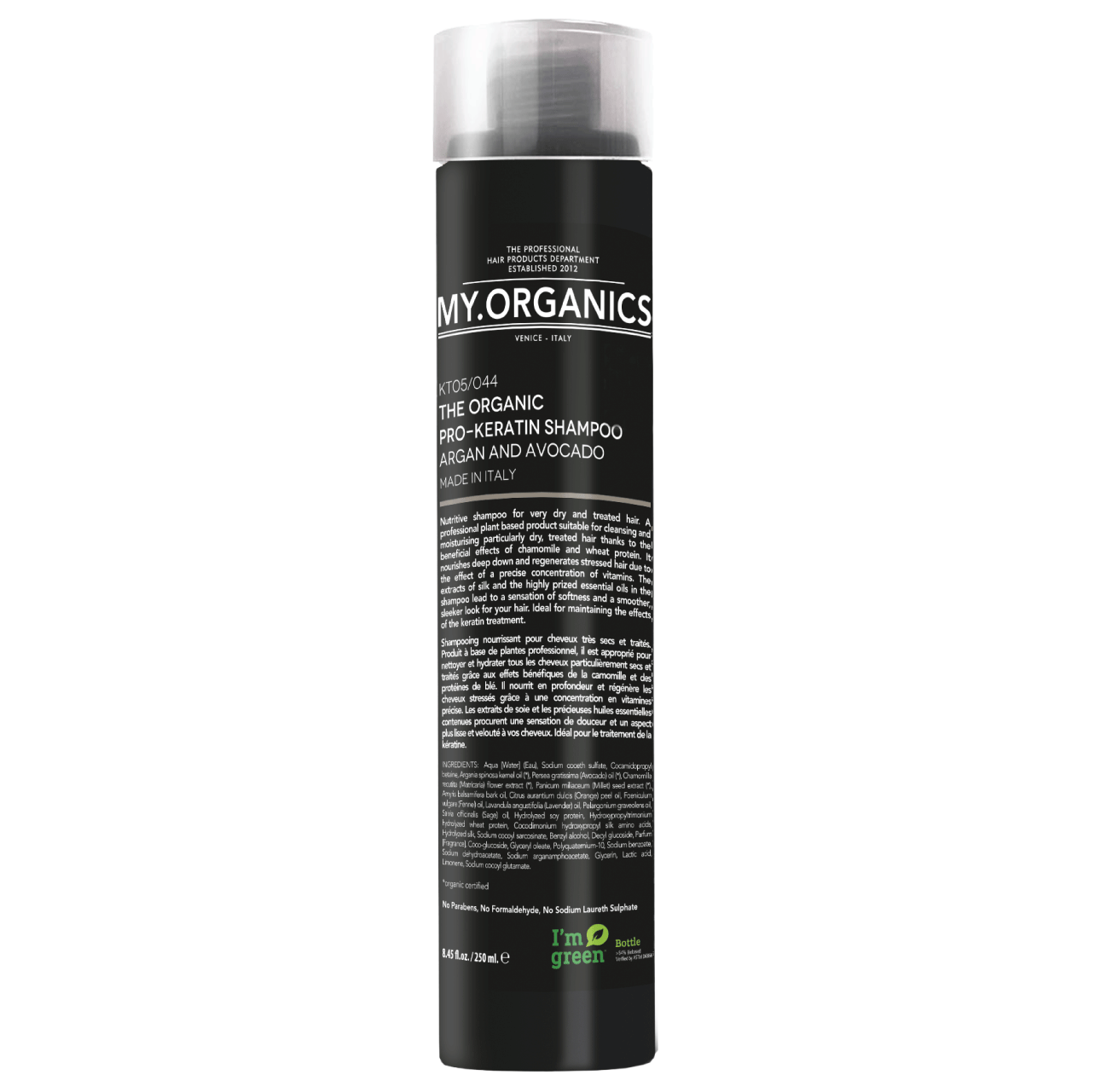 PRO-KERATIN Shampoo - Argan and Avocado
