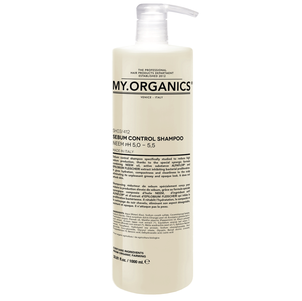 SEBUM Control Shampoo - Neem oil