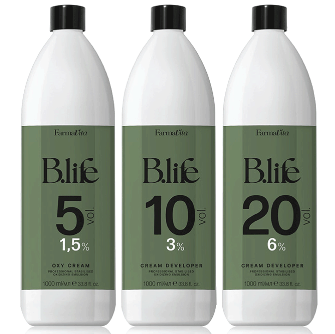 B.LIFE OXY CREAM 5/10/20 (1000ml)