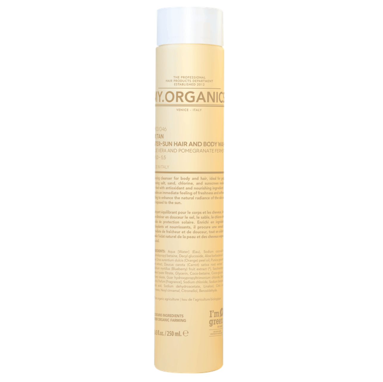 AFTER-SUN HAIR AND BODY WASH (250ml)