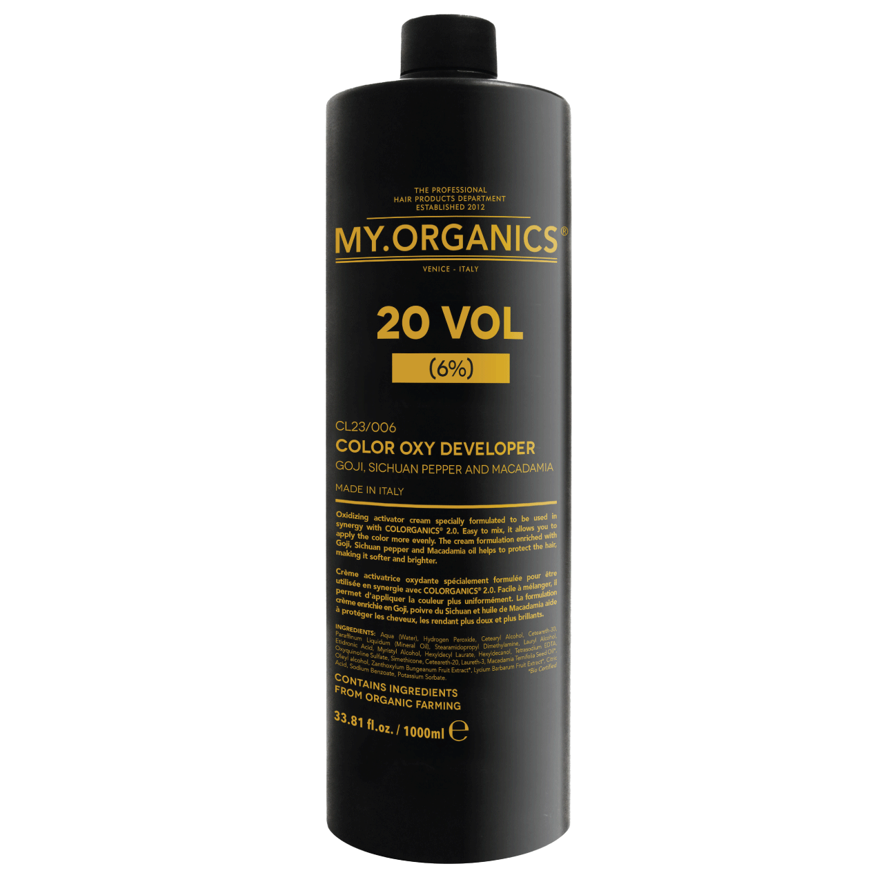 COLOR OXY Developer 5/10/20/30/40 Vol. (1000ml)