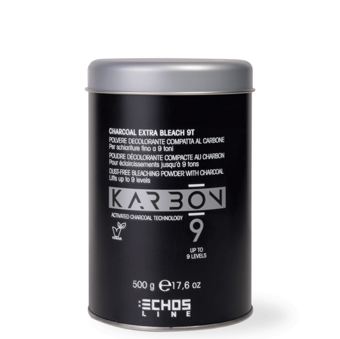 Karbon9 Charcoal EXTRA BLEACH 9T (500g)
